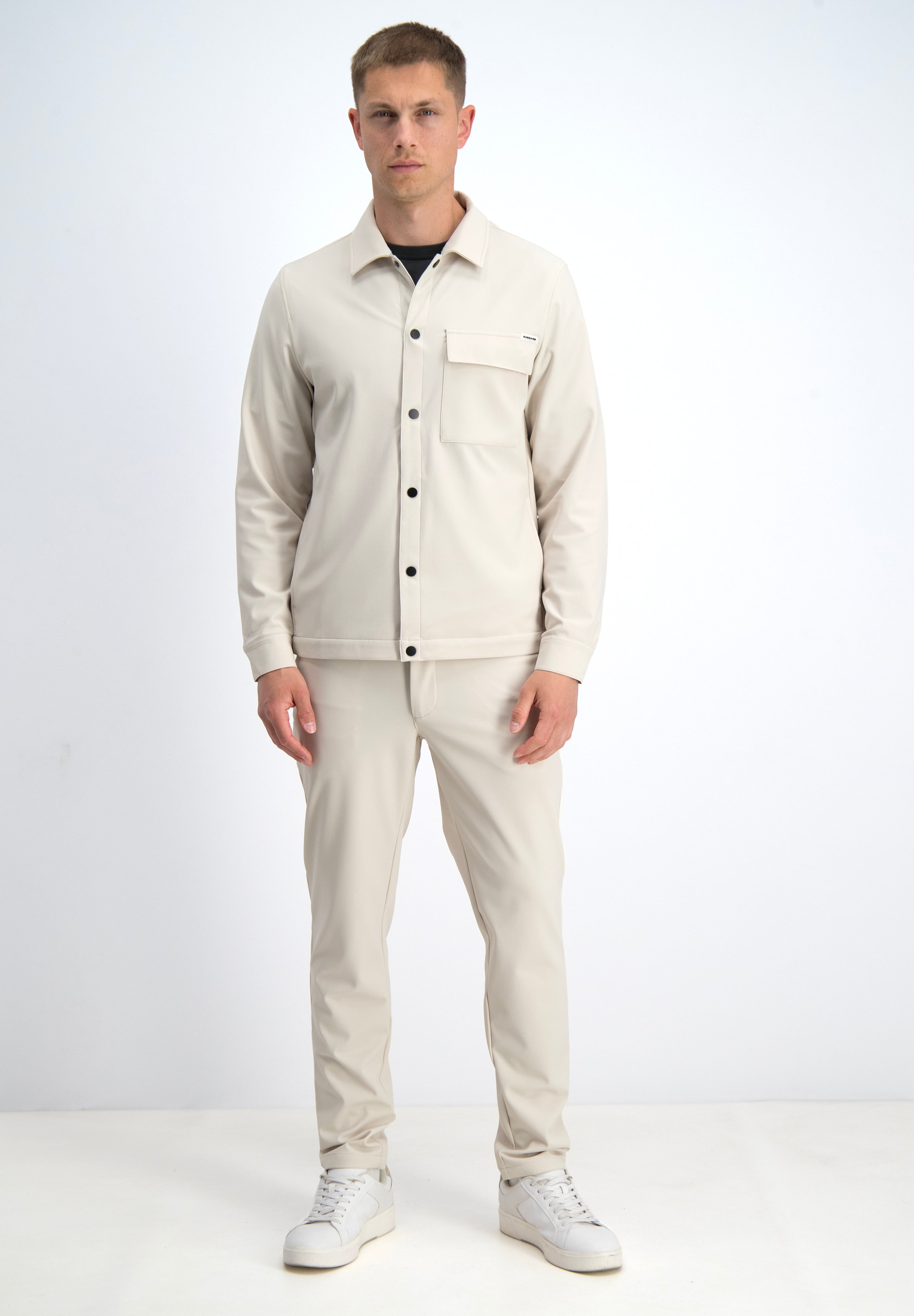 Travel overshirt 4way-stretch