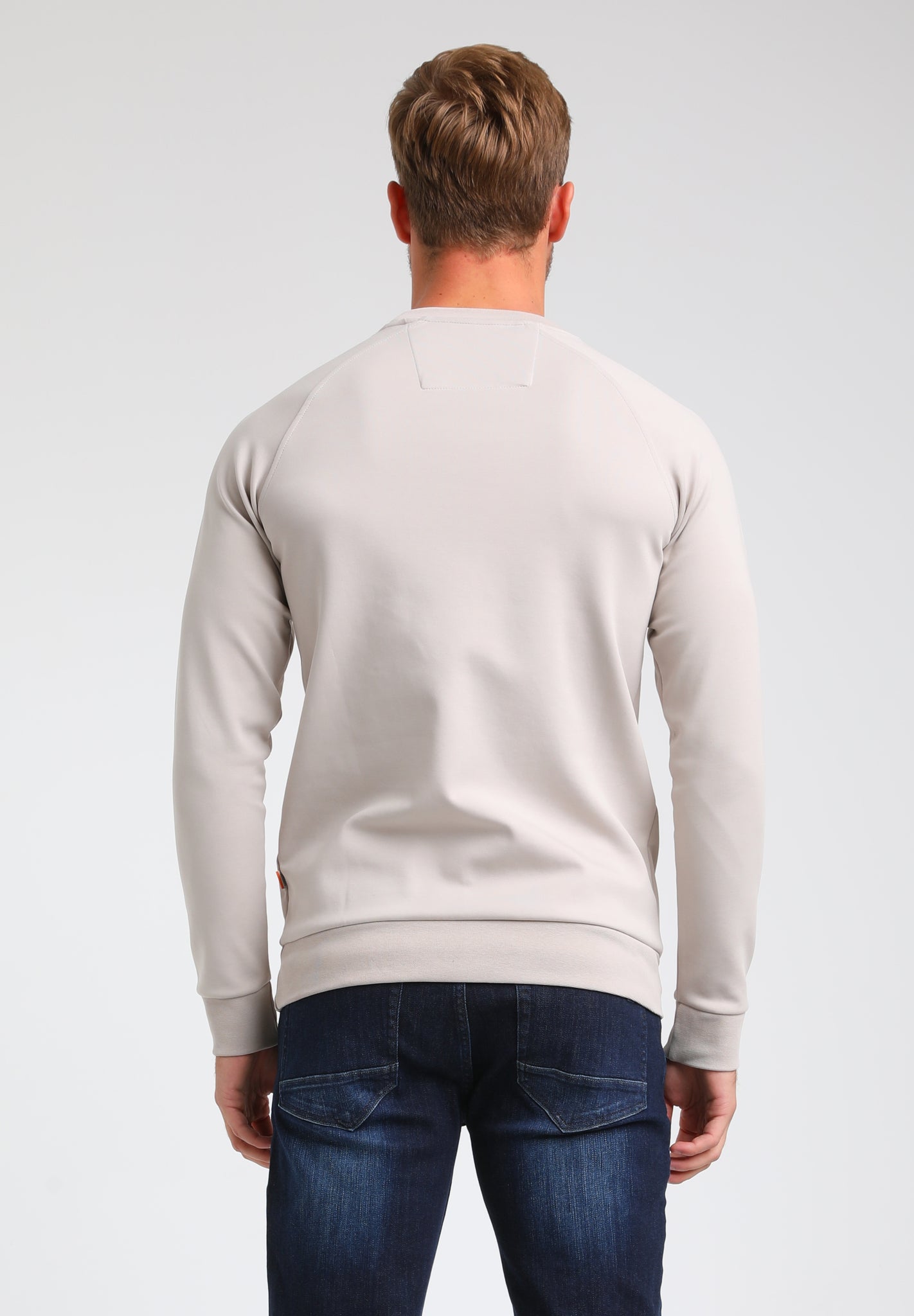 Raglan sweater | Stone grey