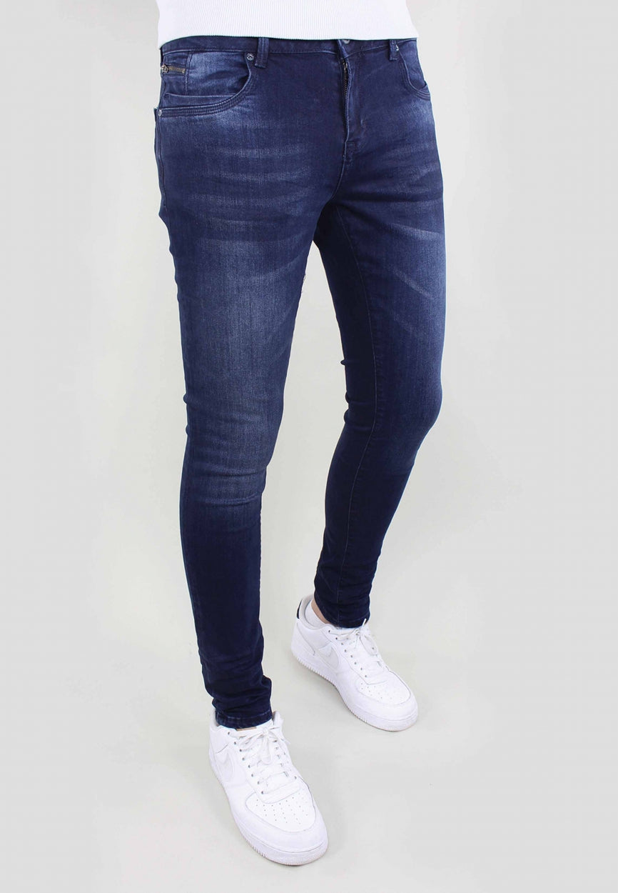 Ultimo Skinny Fit Jeans Powerflex | D.Blue Used